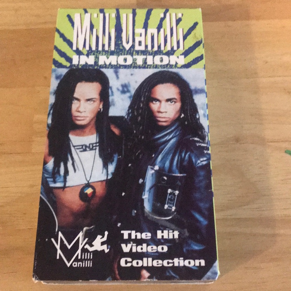 Milli vanilli in motion VHS